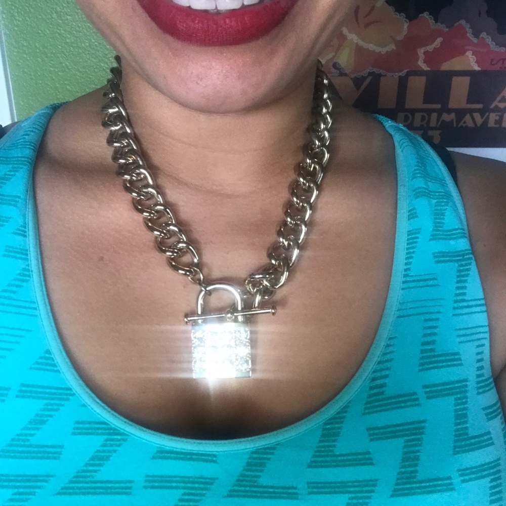 Bebe Bold Gold Necklace